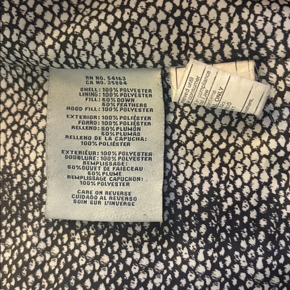 Cole Haan Signature Black Hooded Coat - Picture 8 of 12